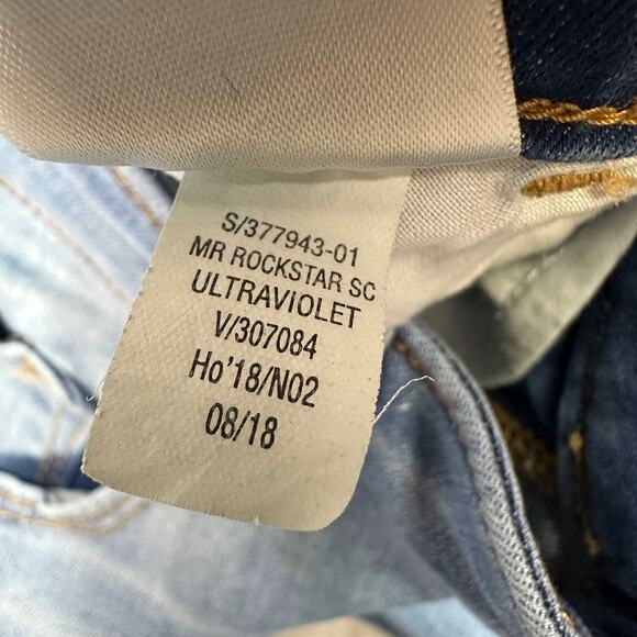 Old Navy Jeans SZ 6 Tall Rockstar Super Skinny Light Wash Denim Built-in Sculpt - Picture 6 of 11